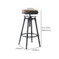 Industrial Style Metal Bar-stool with Iron Legs Counter Stool for Kitchen Bar Clearhalo 'Bar Furniture' 'Bar Stools' 'bar_stools' 'furn' 'furn_bar_stools' 'furniture_bar_stools' 'Kitchen & Dining Furniture' 'kitchen&dining_furn' 'kitchen' 'kitchen_furn' Furniture' 4503816