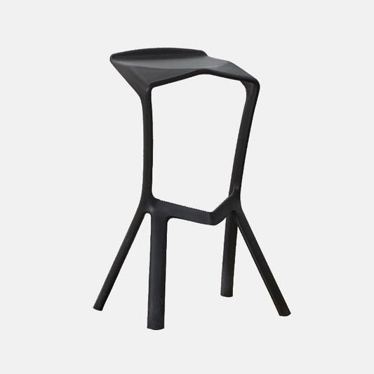 Contemporary Stackable Counter Stools Colorful Indoor Geometric Bar Stool, 1 Piece Clearhalo 'Bar Furniture' 'Bar Stools' 'bar_stools' 'furn' 'furn_bar_stools' 'furniture_bar_stools' 'Kitchen & Dining Furniture' 'kitchen&dining_furn' 'kitchen' 'kitchen_furn' Furniture' 4503827