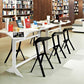 Contemporary Stackable Counter Stools Colorful Indoor Geometric Bar Stool, 1 Piece Clearhalo 'Bar Furniture' 'Bar Stools' 'bar_stools' 'furn' 'furn_bar_stools' 'furniture_bar_stools' 'Kitchen & Dining Furniture' 'kitchen&dining_furn' 'kitchen' 'kitchen_furn' Furniture' 4503832