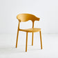 Macron Colorful Plastic Counter Stools Nordic Armrest Indoor Bar Stool Yellow 1 Piece Short Stool(18"H) Clearhalo 'Bar Furniture' 'Bar Stools' 'bar_stools' 'furn' 'furn_bar_stools' 'furniture_bar_stools' 'Kitchen & Dining Furniture' 'kitchen&dining_furn' 'kitchen' 'kitchen_furn' Furniture' 4503885