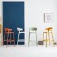 Macron Colorful Plastic Counter Stools Nordic Armrest Indoor Bar Stool Clearhalo 'Bar Furniture' 'Bar Stools' 'bar_stools' 'furn' 'furn_bar_stools' 'furniture_bar_stools' 'Kitchen & Dining Furniture' 'kitchen&dining_furn' 'kitchen' 'kitchen_furn' Furniture' 4503902