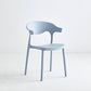 Macron Colorful Plastic Counter Stools Nordic Armrest Indoor Bar Stool Blue 1 Piece Short Stool(18"H) Clearhalo 'Bar Furniture' 'Bar Stools' 'bar_stools' 'furn' 'furn_bar_stools' 'furniture_bar_stools' 'Kitchen & Dining Furniture' 'kitchen&dining_furn' 'kitchen' 'kitchen_furn' Furniture' 4503909