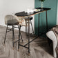 Glam Marble Counter Table with Specialty Table Top Trestle Table - 42" H Clearhalo 'Bar Furniture' 'Bar Tables' 'bar_tables' 'furn' 'furn_bar_tables' 'Furniture' 'furniture_bar_tables' 'Kitchen & Dining Furniture' 4504310