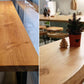Brown Modern Style Bar Table Solid Wood and Iron Kitchen Bar Table Clearhalo 'Bar Furniture' 'Bar Tables' 'bar_tables' 'furn' 'furn_bar_tables' 'Furniture' 'furniture_bar_tables' 'Kitchen & Dining Furniture' 4504332