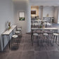 Modern Marble Bar Table with Rectangle Table Top Black Legs Table - 42" H Clearhalo 'Bar Furniture' 'Bar Tables' 'bar_tables' 'furn' 'furn_bar_tables' 'Furniture' 'furniture_bar_tables' 'Kitchen & Dining Furniture' 4504352