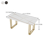 Sintered Stone Dining Table Traditional Luxury Sled Base Dining Table Clearhalo ' dining_table' 'Dining Tables & Seating' 'Dining Tables' 'furn' 'furn_dining_table' 'Furniture' 'furniture_dining_table' 'Kitchen & Dining Furniture' 'kitchen&dining_furn' 'kitchen' 'kitchen_dining_table' 4510651