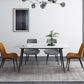 Rectangle Shape Industrial Style Dining Table Sintered Stone Fixed Table for Restaurant White 51.2"L x 27.6"W x 29.5"H Without Chairs Clearhalo ' dining_table' 'Dining Tables & Seating' 'Dining Tables' 'furn' 'furn_dining_table' 'Furniture' 'furniture_dining_table' 'Kitchen & Dining Furniture' 'kitchen&dining_furn' 'kitchen' 'kitchen_dining_table' 4510657