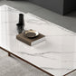 Stone Top Dining Table Kitchen Rectangle Dining Table with 4 Wood Legs Clearhalo ' dining_table' 'Dining Tables & Seating' 'Dining Tables' 'furn' 'furn_dining_table' 'Furniture' 'furniture_dining_table' 'Kitchen & Dining Furniture' 'kitchen&dining_furn' 'kitchen' 'kitchen_dining_table' 4510722