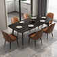 Sintered Stone Dining Table Modern 4 Legs Dining Table for Home Use Clearhalo ' dining_table' 'Dining Tables & Seating' 'Dining Tables' 'furn' 'furn_dining_table' 'Furniture' 'furniture_dining_table' 'Kitchen & Dining Furniture' 'kitchen&dining_furn' 'kitchen' 'kitchen_dining_table' 4510739