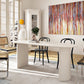 Oval Shape Simplicity Dining Table Fixed Table with Pinewood Solid Wood White 70.9"L x 31.5"W x 29.5"H Without Chairs Clearhalo ' dining_table' 'Dining Tables & Seating' 'Dining Tables' 'furn' 'furn_dining_table' 'Furniture' 'furniture_dining_table' 'Kitchen & Dining Furniture' 'kitchen&dining_furn' 'kitchen' 'kitchen_dining_table' 4510824