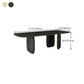 Rectangle Shape Dining Table Solid Wood Table Modern with 3 Legs for Dining Room Clearhalo ' dining_table' 'Dining Tables & Seating' 'Dining Tables' 'furn' 'furn_dining_table' 'Furniture' 'furniture_dining_table' 'Kitchen & Dining Furniture' 'kitchen&dining_furn' 'kitchen' 'kitchen_dining_table' 4510864