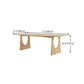 Rectangle Double Pedestal Modern Dining Table Solid Wood Fixed Table Clearhalo ' dining_table' 'Dining Tables & Seating' 'Dining Tables' 'furn' 'furn_dining_table' 'Furniture' 'furniture_dining_table' 'Kitchen & Dining Furniture' 'kitchen&dining_furn' 'kitchen' 'kitchen_dining_table' 4510879