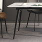 Industrial Rectangle Dining Table Stone 4 Legs Furniture for Dining Room Clearhalo ' dining_table' 'Dining Tables & Seating' 'Dining Tables' 'furn' 'furn_dining_table' 'Furniture' 'furniture_dining_table' 'Kitchen & Dining Furniture' 'kitchen&dining_furn' 'kitchen' 'kitchen_dining_table' 4510925