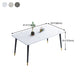 Sintered Stone Dining Table Traditional Luxury Table for Home Use Clearhalo ' dining_table' 'Dining Tables & Seating' 'Dining Tables' 'furn' 'furn_dining_table' 'Furniture' 'furniture_dining_table' 'Kitchen & Dining Furniture' 'kitchen&dining_furn' 'kitchen' 'kitchen_dining_table' 4510955