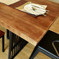 Industrial Pine Wood Table for Restaurant Rectangle Table with Black Double Pedestal Base Clearhalo ' dining_table' 'Dining Tables & Seating' 'Dining Tables' 'furn' 'furn_dining_table' 'Furniture' 'furniture_dining_table' 'Kitchen & Dining Furniture' 'kitchen&dining_furn' 'kitchen' 'kitchen_dining_table' 4510966
