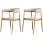 Scandinavian Design Cane Back Dining Chairs Fabric Dining Side Chair for Kitchen Beige 2 Piece Set Clearhalo ' kitchen&dining_furn' 'Dining Chairs' 'Dining Tables & Seating' 'dining_chair' 'furn' 'furn_dining_chair' 'Furniture' 'furniture_dining_chair' 'Kitchen & Dining Furniture' 'kitchen' 4511005