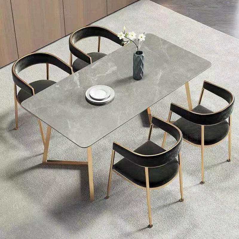 Scandinavian Design Cane Back Dining Chairs Fabric Dining Side Chair for Kitchen Clearhalo ' kitchen&dining_furn' 'Dining Chairs' 'Dining Tables & Seating' 'dining_chair' 'furn' 'furn_dining_chair' 'Furniture' 'furniture_dining_chair' 'Kitchen & Dining Furniture' 'kitchen' 4511011