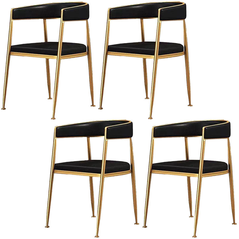 Scandinavian Design Cane Back Dining Chairs Fabric Dining Side Chair for Kitchen Black 4 Piece Set Clearhalo ' kitchen&dining_furn' 'Dining Chairs' 'Dining Tables & Seating' 'dining_chair' 'furn' 'furn_dining_chair' 'Furniture' 'furniture_dining_chair' 'Kitchen & Dining Furniture' 'kitchen' 4511013