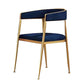 Scandinavian Design Cane Back Dining Chairs Fabric Dining Side Chair for Kitchen Blue 1 Piece Clearhalo ' kitchen&dining_furn' 'Dining Chairs' 'Dining Tables & Seating' 'dining_chair' 'furn' 'furn_dining_chair' 'Furniture' 'furniture_dining_chair' 'Kitchen & Dining Furniture' 'kitchen' 4511017