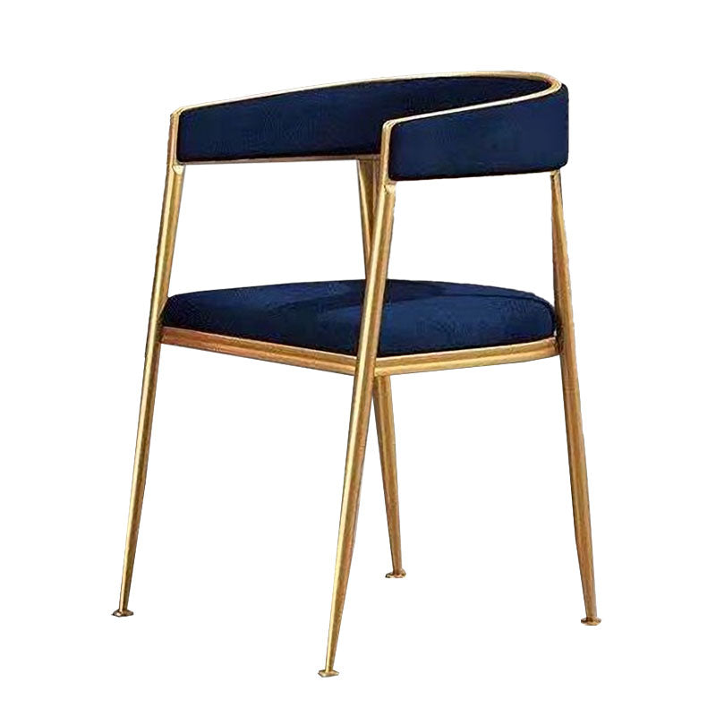 Scandinavian Design Cane Back Dining Chairs Fabric Dining Side Chair for Kitchen Blue 1 Piece Clearhalo ' kitchen&dining_furn' 'Dining Chairs' 'Dining Tables & Seating' 'dining_chair' 'furn' 'furn_dining_chair' 'Furniture' 'furniture_dining_chair' 'Kitchen & Dining Furniture' 'kitchen' 4511017