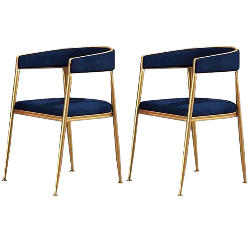 Scandinavian Design Cane Back Dining Chairs Fabric Dining Side Chair for Kitchen Blue 2 Piece Set Clearhalo ' kitchen&dining_furn' 'Dining Chairs' 'Dining Tables & Seating' 'dining_chair' 'furn' 'furn_dining_chair' 'Furniture' 'furniture_dining_chair' 'Kitchen & Dining Furniture' 'kitchen' 4511018