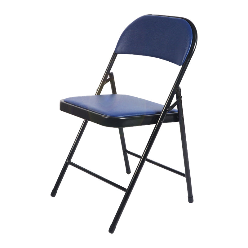 Contemporary Style Dining Chair Dining Armless Folding Side Chair with Metal Legs Clearhalo ' kitchen&dining_furn' 'Dining Chairs' 'Dining Tables & Seating' 'dining_chair' 'furn' 'furn_dining_chair' 'Furniture' 'furniture_dining_chair' 'Kitchen & Dining Furniture' 'kitchen' 4511050