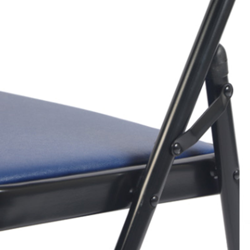 Contemporary Style Dining Chair Dining Armless Folding Side Chair with Metal Legs Clearhalo ' kitchen&dining_furn' 'Dining Chairs' 'Dining Tables & Seating' 'dining_chair' 'furn' 'furn_dining_chair' 'Furniture' 'furniture_dining_chair' 'Kitchen & Dining Furniture' 'kitchen' 4511056