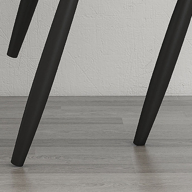 Modern Home Upholstered Arm Chair Matte Finish Open Back Dining Chair Clearhalo ' kitchen&dining_furn' 'Dining Chairs' 'Dining Tables & Seating' 'dining_chair' 'furn' 'furn_dining_chair' 'Furniture' 'furniture_dining_chair' 'Kitchen & Dining Furniture' 'kitchen' 4511071