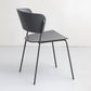 Plastic Scandinavian Indoor-Outdoor Side Chair Open Back Chair Grey 1 Piece Clearhalo ' kitchen&dining_furn' 'Dining Chairs' 'Dining Tables & Seating' 'dining_chair' 'furn' 'furn_dining_chair' 'Furniture' 'furniture_dining_chair' 'Kitchen & Dining Furniture' 'kitchen' 4511097