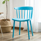 Plastic Scandinavian Kitchen Dining Room Chair Windsor Back Side Chair Clearhalo ' kitchen&dining_furn' 'Dining Chairs' 'Dining Tables & Seating' 'dining_chair' 'Furniture' 'furniture_dining_chair' 'Kitchen & Dining Furniture' 'kitchen' 4511122