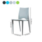 Plastic Scandinavian Kitchen Dining Room Chair Open Back Side Chair Clearhalo ' kitchen&dining_furn' 'Dining Chairs' 'Dining Tables & Seating' 'dining_chair' 'Furniture' 'furniture_dining_chair' 'Kitchen & Dining Furniture' 'kitchen' 4511160