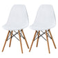 Wood Scandinavian Indoor-Outdoor Chair Solid Back Side Chair White Set of 2 Clearhalo ' kitchen&dining_furn' 'Dining Chairs' 'Dining Tables & Seating' 'dining_chair' 'Furniture' 'furniture_dining_chair' 'Kitchen & Dining Furniture' 'kitchen' 4511169