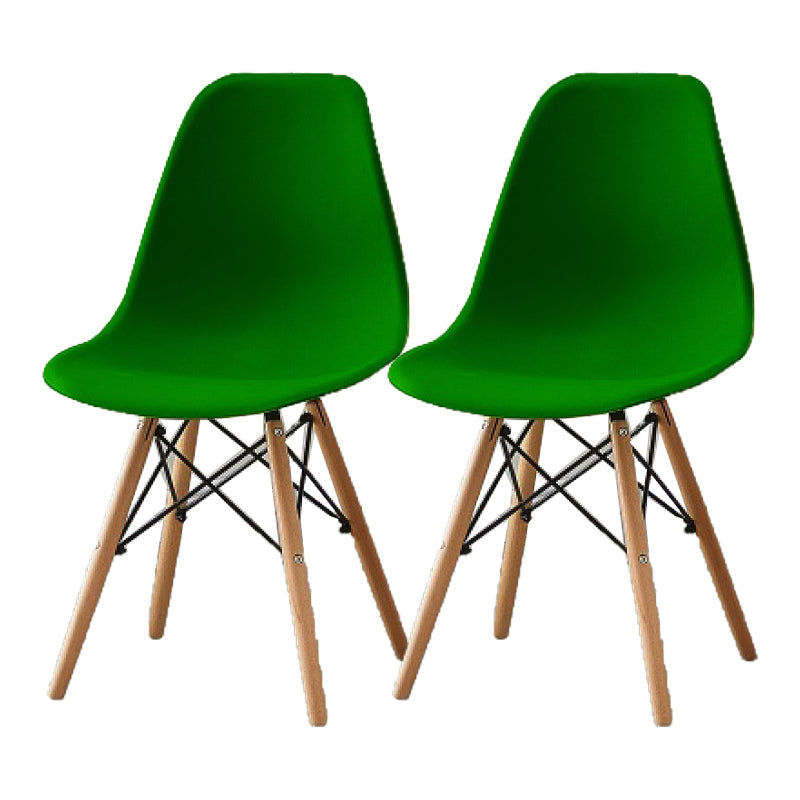 Wood Scandinavian Indoor-Outdoor Chair Solid Back Side Chair Blackish Green Set of 2 Clearhalo ' kitchen&dining_furn' 'Dining Chairs' 'Dining Tables & Seating' 'dining_chair' 'Furniture' 'furniture_dining_chair' 'Kitchen & Dining Furniture' 'kitchen' 4511199