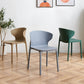 Scandinavian Plastic Kitchen Dining Room Chair Wingback Side Chair Clearhalo ' kitchen&dining_furn' 'Dining Chairs' 'Dining Tables & Seating' 'dining_chair' 'Furniture' 'furniture_dining_chair' 'Kitchen & Dining Furniture' 'kitchen' 4511242