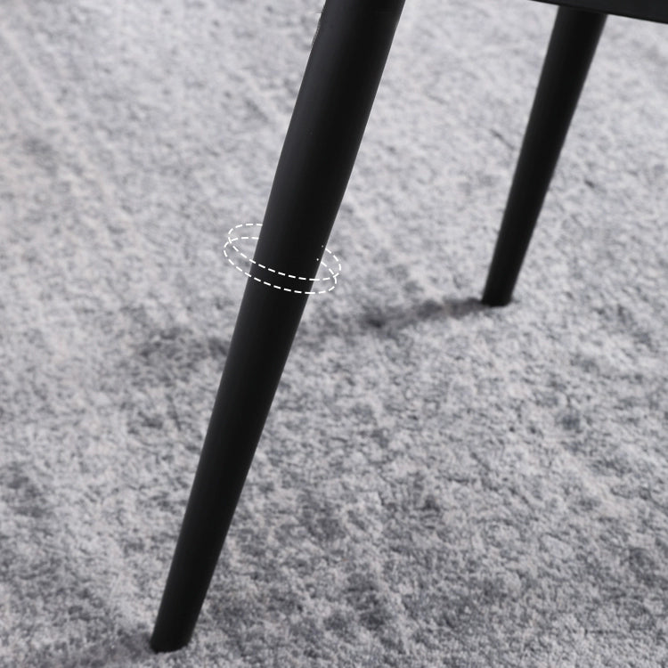 Modern Style Kitchen Metal Dining Chairs Wingback Dining Arm Side Chair Clearhalo ' kitchen&dining_furn' 'Dining Chairs' 'Dining Tables & Seating' 'dining_chair' 'furn' 'furn_dining_chair' 'Furniture' 'furniture_dining_chair' 'Kitchen & Dining Furniture' 'kitchen' 4511297