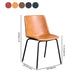 Contemporary Hotel Solid Back Side Chair Leather Matte Finish Dining Chair Clearhalo ' kitchen&dining_furn' 'Dining Chairs' 'Dining Tables & Seating' 'dining_chair' 'furn' 'furn_dining_chair' 'Furniture' 'furniture_dining_chair' 'Kitchen & Dining Furniture' 'kitchen' 4511589
