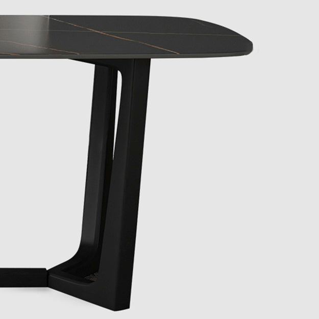 Contemporary 1/2/5/7 Pieces Dining Set Rectangle Dining Table Set Clearhalo 'Dining Room Sets' 'Dining Tables & Seating' 'dining_room_set' 'furn' 'furn_dining_room_set' 'Furniture' 'furniture_dining_room_set' 'Kitchen & Dining Furniture' 'kitchen&dining_furn' 'kitchen' 4511671