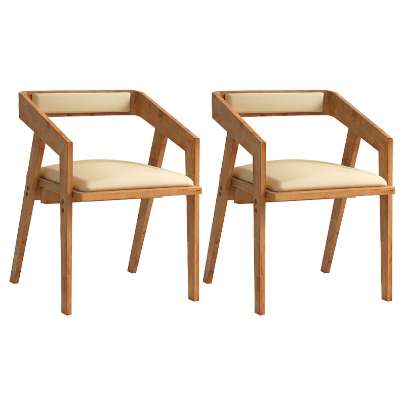 1/2/3/4 Pcs Pine Wood Industrial Dining Set with Rectangle Table Dinette Set 2 Brown Chairs Clearhalo 'Dining Room Sets' 'Dining Tables & Seating' 'dining_room_set' 'furn' 'furn_dining_room_set' 'Furniture' 'furniture_dining_room_set' 'Kitchen & Dining Furniture' 'kitchen&dining_furn' 'kitchen' 4511698