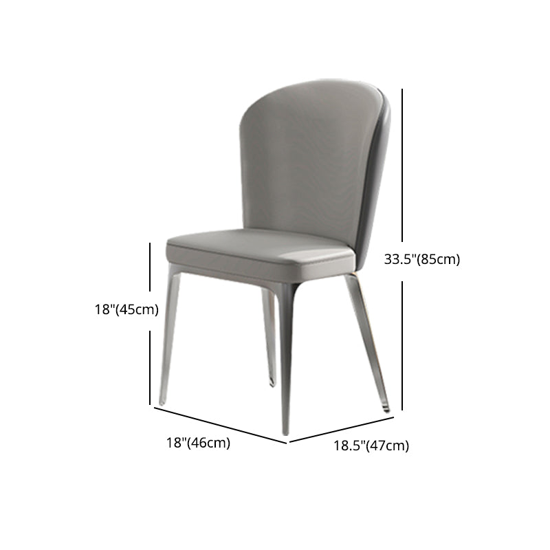 Nordic 1/4/5/7 Pieces Rectangle Dining Set Sintered Stone Top Table with Leather Chairs Clearhalo 'Dining Room Sets' 'Dining Tables & Seating' 'dining_room_set' 'furn' 'furn_dining_room_set' 'Furniture' 'furniture_dining_room_set' 'Kitchen & Dining Furniture' 'kitchen&dining_furn' 'kitchen' 4511729