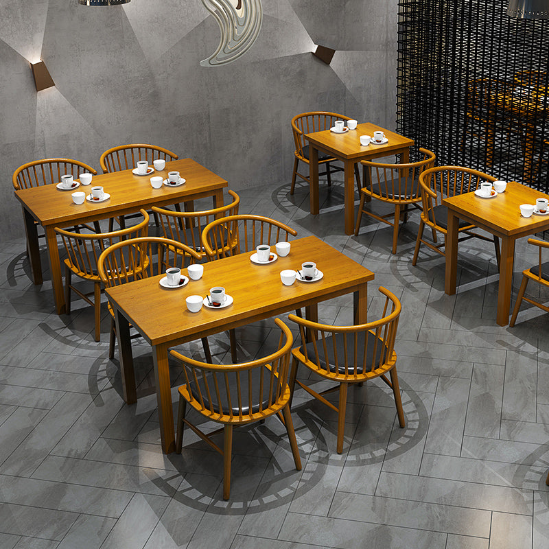1/3/5 Pcs Pine Wood Industrial Dining Set with Wooden Table and Chairs Dinette Set Clearhalo 'Dining Room Sets' 'Dining Tables & Seating' 'dining_room_set' 'furn' 'furn_dining_room_set' 'Furniture' 'furniture_dining_room_set' 'Kitchen & Dining Furniture' 'kitchen&dining_furn' 'kitchen' 4511804