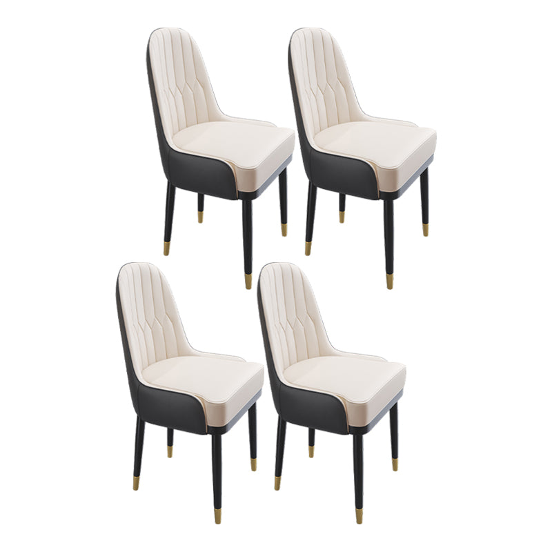 Glam Style 1/4/7 Pieces Dining Set Sintered Stone Dining Table for Home Use 4 Dark Grey Chairs Clearhalo 'Dining Room Sets' 'Dining Tables & Seating' 'dining_room_set' 'furn' 'furn_dining_room_set' 'Furniture' 'furniture_dining_room_set' 'Kitchen & Dining Furniture' 'kitchen&dining_furn' 'kitchen' 4511859