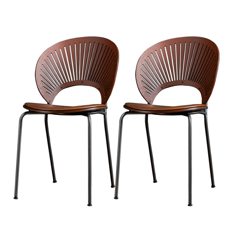 1/2/3/4 Pcs Metal Industrial Dining Set with Pine Wood Top Table Dinette Set 2 Walnut Chairs Clearhalo 'Dining Room Sets' 'Dining Tables & Seating' 'dining_room_set' 'furn' 'furn_dining_room_set' 'Furniture' 'furniture_dining_room_set' 'Kitchen & Dining Furniture' 'kitchen&dining_furn' 'kitchen' 4511876