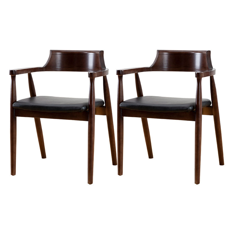 1/2/3/4 Pcs Metal Industrial Dining Set with Pine Wood Top Table Dinette Set 2 Brown Chairs Clearhalo 'Dining Room Sets' 'Dining Tables & Seating' 'dining_room_set' 'furn' 'furn_dining_room_set' 'Furniture' 'furniture_dining_room_set' 'Kitchen & Dining Furniture' 'kitchen&dining_furn' 'kitchen' 4511877