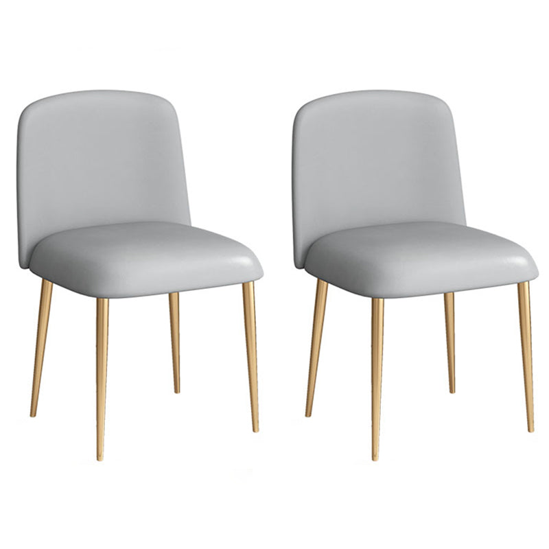 Luxury 1/2/5 Pieces Dining Set Sintered Stone Dining Table with Leather Chairs 2 Light Grey Chairs Clearhalo 'Dining Room Sets' 'Dining Tables & Seating' 'dining_room_set' 'furn' 'furn_dining_room_set' 'Furniture' 'furniture_dining_room_set' 'Kitchen & Dining Furniture' 'kitchen&dining_furn' 'kitchen' 4511942