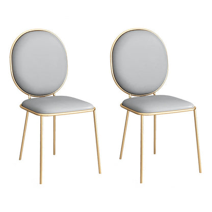 Luxury 1/2/5 Pieces Dining Set Sintered Stone Dining Table with Leather Chairs 2 Grey Chairs Clearhalo 'Dining Room Sets' 'Dining Tables & Seating' 'dining_room_set' 'furn' 'furn_dining_room_set' 'Furniture' 'furniture_dining_room_set' 'Kitchen & Dining Furniture' 'kitchen&dining_furn' 'kitchen' 4511944