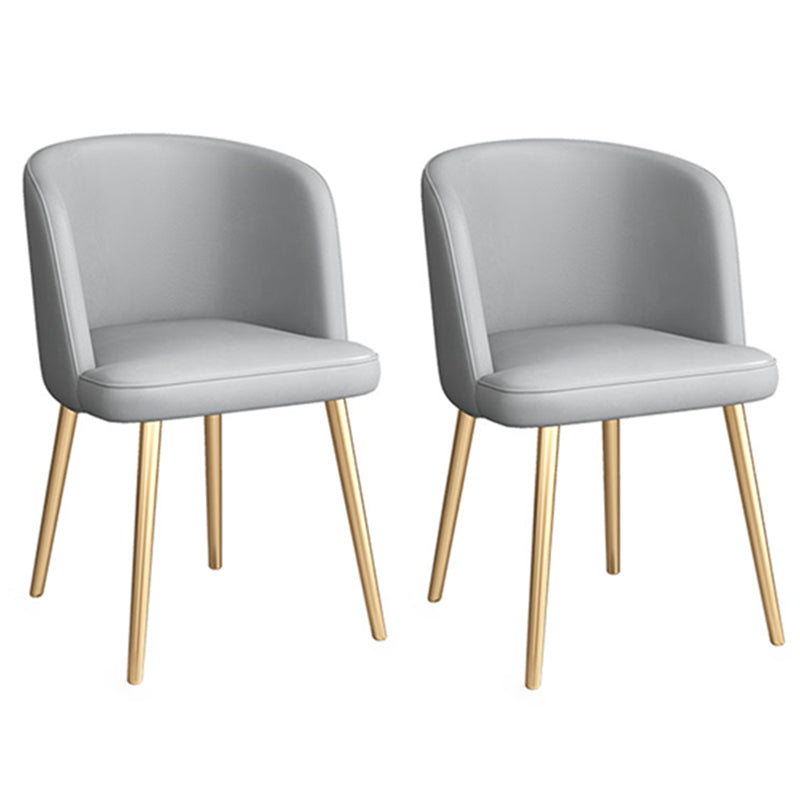 Luxury 1/2/5 Pieces Dining Set Sintered Stone Dining Table with Leather Chairs 2 Dark Grey Chairs Clearhalo 'Dining Room Sets' 'Dining Tables & Seating' 'dining_room_set' 'furn' 'furn_dining_room_set' 'Furniture' 'furniture_dining_room_set' 'Kitchen & Dining Furniture' 'kitchen&dining_furn' 'kitchen' 4511946