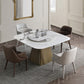 Contemporary 1/2/3/5 Pieces Dining Set Square Dining Table Set 5 Pieces: Table, 4 Chairs Clearhalo 'Dining Room Sets' 'Dining Tables & Seating' 'dining_room_set' 'furn' 'furn_dining_room_set' 'Furniture' 'furniture_dining_room_set' 'Kitchen & Dining Furniture' 'kitchen&dining_furn' 'kitchen' 4511978