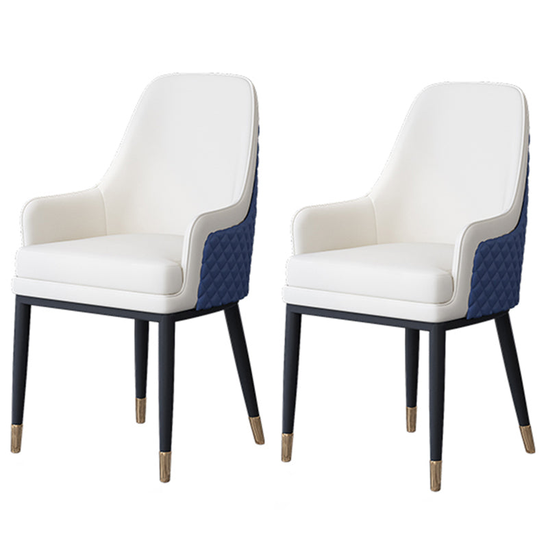 Nordic 1/2/5/7 Pieces Dining Set Sintered Stone Dining Table with Leather Chairs 2 White Chairs Clearhalo 'Dining Room Sets' 'Dining Tables & Seating' 'dining_room_set' 'furn' 'furn_dining_room_set' 'Furniture' 'furniture_dining_room_set' 'Kitchen & Dining Furniture' 'kitchen&dining_furn' 'kitchen' 4512006