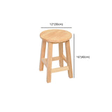 Modern Style Solid Wood Bar Stool with Footrest Living Room Lounge Bar Stool Clearhalo 'Bar Furniture' 'Bar Stools' 'bar_stools' 'furn' 'furn_bar_stools' 'furniture_bar_stools' 'Kitchen & Dining Furniture' 'kitchen&dining_furn' 'kitchen' 'kitchen_furn' Furniture' 4512179