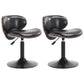 Industrial Style Bar-stool Adjustable Height Metal Leg for Restaurant Bar Black 2 Piece Set Short Stool(22"H) Clearhalo 'Bar Furniture' 'Bar Stools' 'bar_stools' 'furn' 'furn_bar_stools' 'furniture_bar_stools' 'Kitchen & Dining Furniture' 'kitchen&dining_furn' 'kitchen' 'kitchen_furn' Furniture' 4512188
